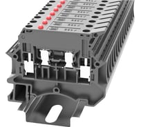 Клемма с предохранителем Degson с индикатором, 4 кв.мм, винтовая, серая 50 шт DC4-HE-LD24-01P-11-00Z(H) 