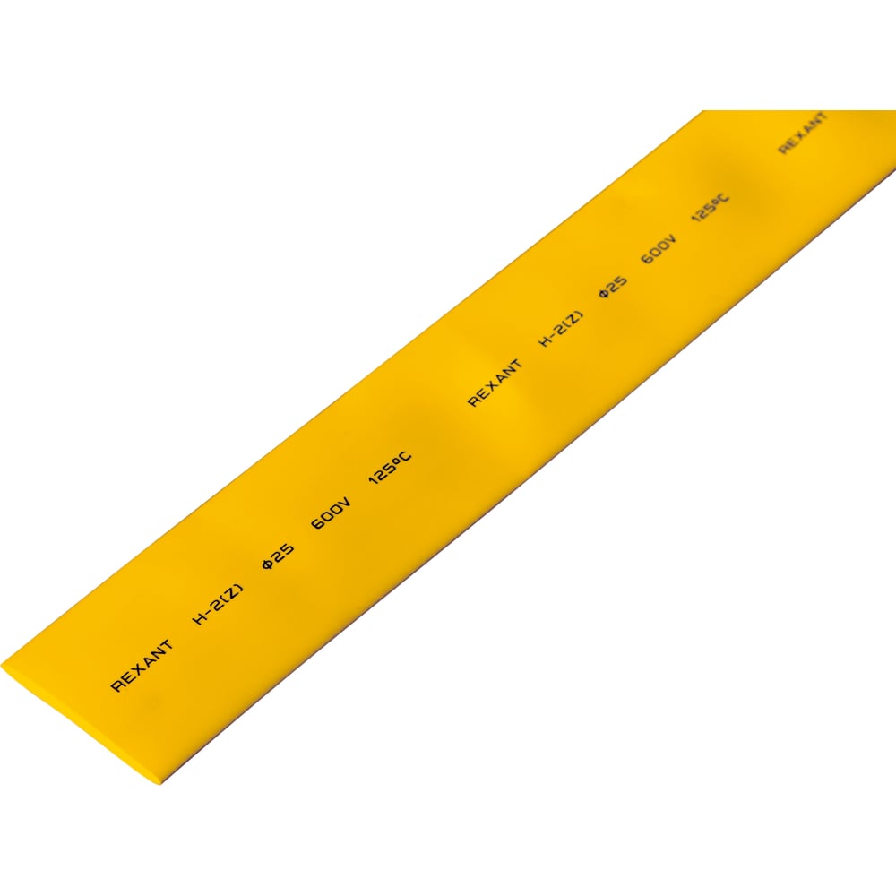 Термоусадочная трубка REXANT ТУТнг 25.0/12.5 мм, 1м, 10 шт, желтая 22 ...