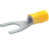 Вилочный наконечник Klauke 4,0-6,0мм2 под винт М 8 желт. klk650C8