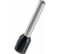 Втулочный наконечник Klauke 1.5мм2, 12мм цвет по DIN46228ч.4 - черный klk47212