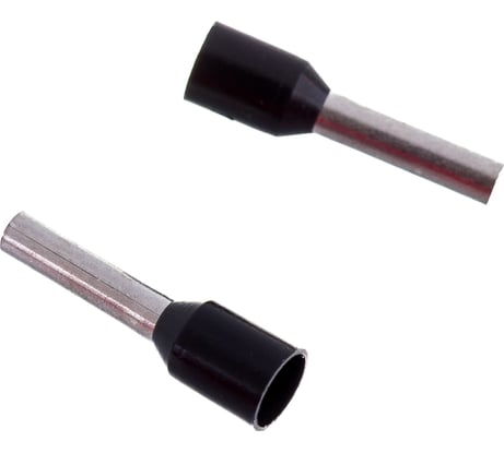 Втулочный наконечник Klauke 1.5мм2, 8мм цвет по DIN46228ч.4 - черный klk4728