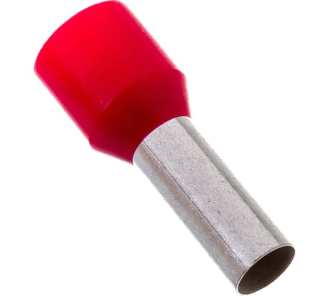 Втулочный наконечник Klauke 10мм2, 12мм цвет по DIN46228ч.4 - красный klk47612