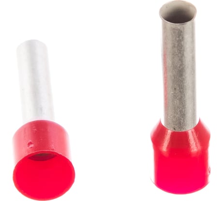Втулочный наконечник Klauke 10мм2, 18мм цвет по DIN46228ч.4 - красный klk47618