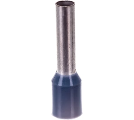 Втулочный наконечник Klauke 4мм2, 12мм цвет по DIN46228ч.4 - серый klk47412