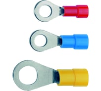 Кольцевой наконечник Klauke 0,1-0,4 мм2 под винт М2 беж. klk6192