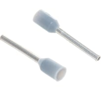 Втулочный наконечник Klauke 0,14мм2, 8мм цв. ряд 1, цвет серый klk166GRL