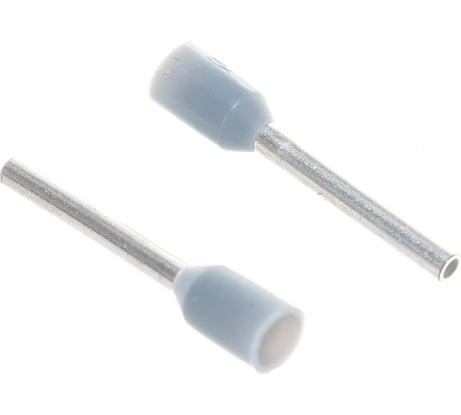 Втулочный наконечник Klauke 0,14мм2, 8мм цв. ряд 1, цвет серый klk166GRL