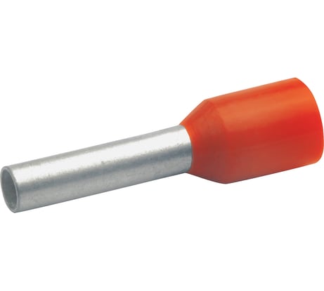 Втулочный наконечник Klauke 1,5мм2, 8мм цв. ряд 1, цвет красный klk172RO