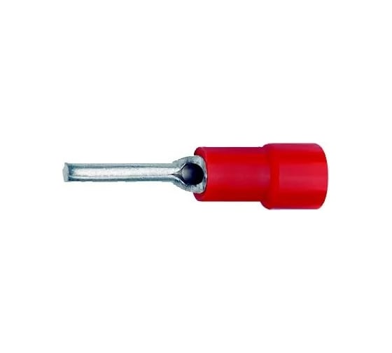 Штыревой наконечник Klauke 0,5-1,0мм2, длина штыря 10,0 мм красн. klk705 1