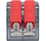 Клемма EKF СМК 221-412 с рычагом, 2 отверстия 0.2-4.0 мм2, блистер (20 штук) PROxima plc-smk-221-412b-20 5