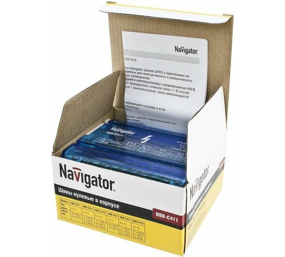 Нулевая шина Navigator в корпусе 4х11 71239 1