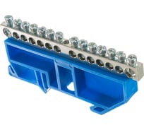 Нулевая шина EKF 63.14 изолятор на DIN-рейку латунь 610554