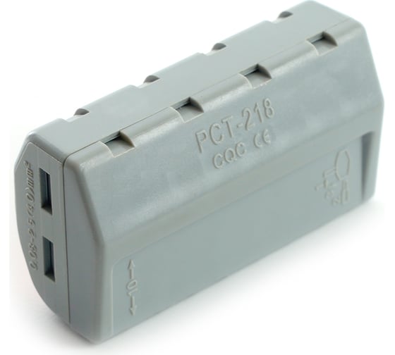 Cтроительно-монтажные клеммы STEKKER LD222-418 8-проводные 25шт. в упак., 32399
