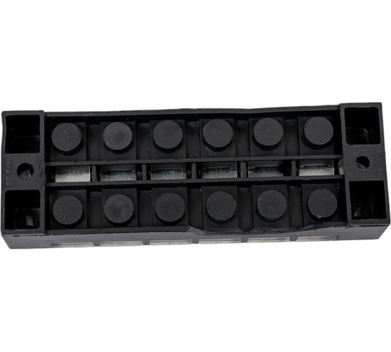 Клеммная винтовая колодка Pro Legend с крышкой, 12 контактов, М3, 15 А, 600 В, 14 AWG, 2 мм2 PL3833