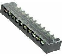 Клеммная винтовая колодка Pro Legend с крышкой, 20 контактов, М4, 25 А, 600 В, 10 AWG, 6 мм2 PL3838