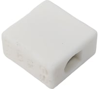 Винтовая керамическая клемма для проводов 2.5 мм2 Pro Legend 1x1 контакт, 400 В, 10 А, -40 +450гр. белая PL3847