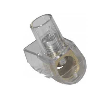 Концевой винтовой изолированный зажим для проводов 4 мм2 Pro Legend номинальный ток 17 А, 10 клемм PL3845