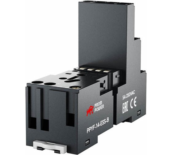Колодка для реле Prompower серии pmy4, винтовые клеммы, ppyf-14-ess-b PPYF14ESSB