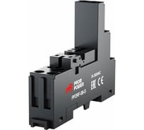 Колодка для реле Prompower pg2r2-s (двухполюсное), винтовые клеммы, pp2rf-08-s PP2RF08S