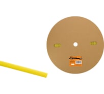 Термоусадочная трубка TDM ELECTRIC ТУТнг 4/2 желтая (200 метров/ролл) SQ0518-0128