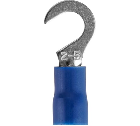 Наконечник изолированный крюковой НИК 2,5–5 (50 штук) TDM ELECTRIC SQ0502-0304