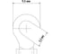 Наконечник изолированный крюковой НИК 2,5–5 (50 штук) TDM ELECTRIC SQ0502-0304 5