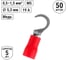 Наконечник изолированный крюковой НИК 1,5–5 (50 штук) TDM ELECTRIC SQ0502-0302 2