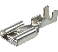 Плоская клемма гнездо TDM РП-м 2.5-(6,3) 1-2.5 кв. мм, плоский (мама), 20 шт. SQ0546-0403