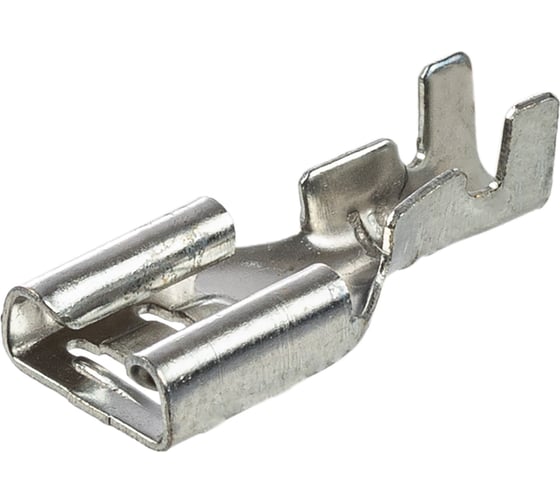 Плоская клемма гнездо TDM РП-м 2.5-(6,3) 1-2.5 кв. мм, плоский (мама), 20 шт. SQ0546-0403