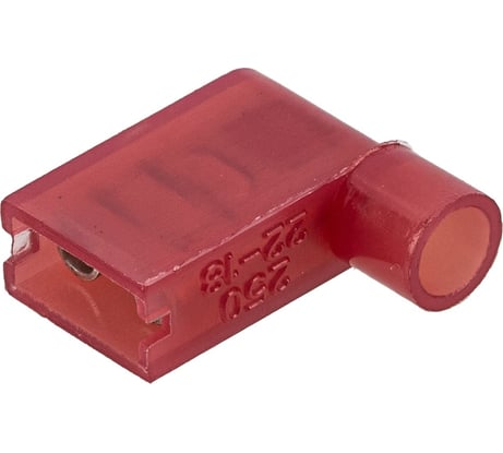Флажковый изолированный разъем TDM РФИ-М 1.5-6.3, 50 шт. SQ0522-0201