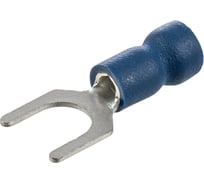 Наконечник TDM ELECTRIC вилочный изолированный НВИ с легким вводом проводника 2,5-6 100 шт SQ0503-0206