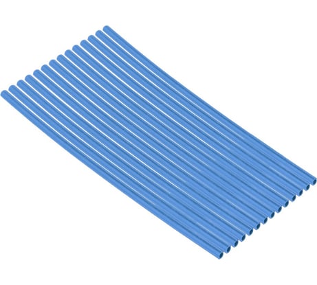 Набор термоусаживаемых клеевых трубок TDM ELECTRIC "моноцвет, синий 1,5/0,6 " SQ0548-2701