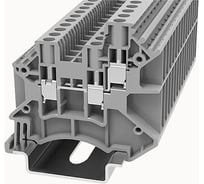 Клемма на дин-рейку DEGSON 2.5 кв.мм, винтовая, серая 50 шт DC2.5-TW-01P-11-00Z(H)