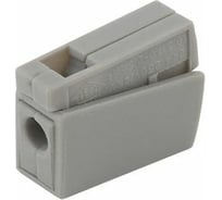 Строительно-монтажная клемма (СМК) ЭРА NO-222-26 модель 111, проходная на 1 проводник, 1.0-2.5мм2, 100 штук Б0033400