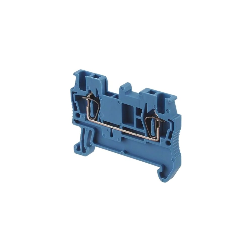 Клеммный безвинтовой зажим ЭРА NO-222-36 ЗНБ 4 мм2 40А синий, 50 штук ...