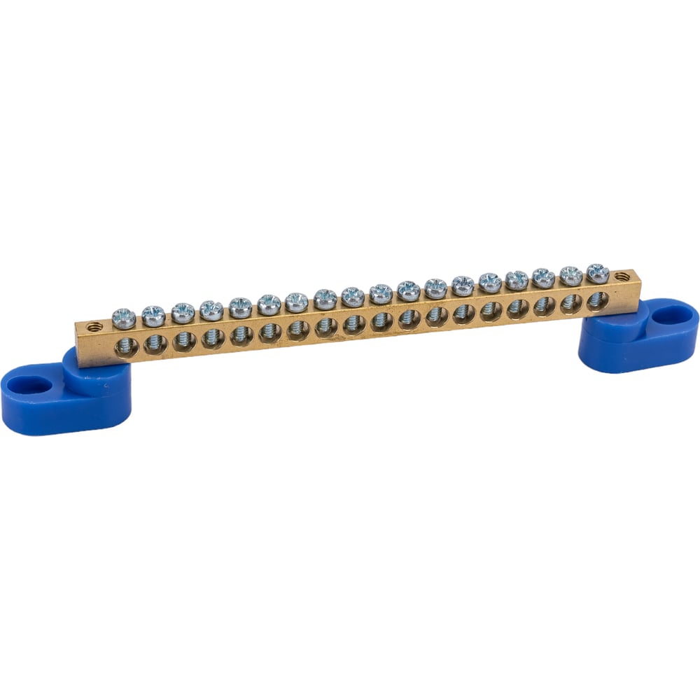 Шина N ноль на двух угловых изоляторах ЭРА NO-222-61 ШНИ-6х9-18-У2 ...