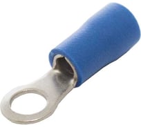 Кольцевой изолированный наконечник Engard НКИ 1,5-2,5 отверстие под м4, цвет синий (1 пакет/50 шт.) NKI-2,5-4-B