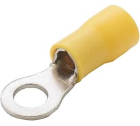 Кольцевой изолированный наконечник Engard НКИ 4,0-6,0 отверстие под м5, цвет желтый (1 пакет/50 шт.) NKI-6-5-Y