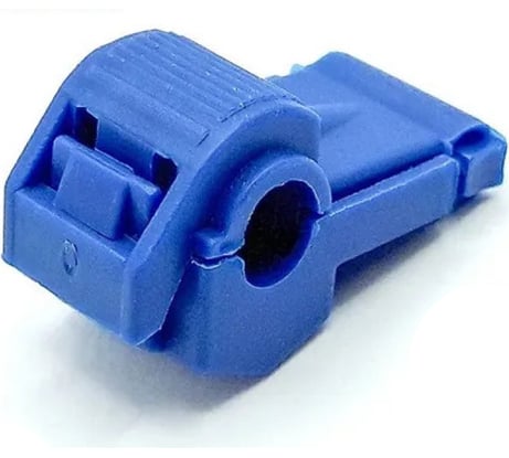Кабельный ответвитель DORI 1,0-2,5 ов-т 2 т-образный, синий 100 шт 47872