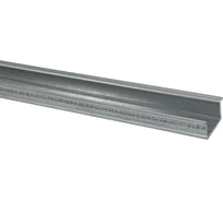 Усиленная неперфорированная оцинкованная DIN-рейка TDM ELECTRIC 35x15x1,2x600мм SQ0804-0031