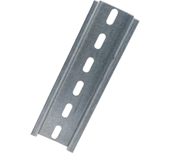 Din-рейка REXANT 11см, перфорированная, оцинкованная 12-8011