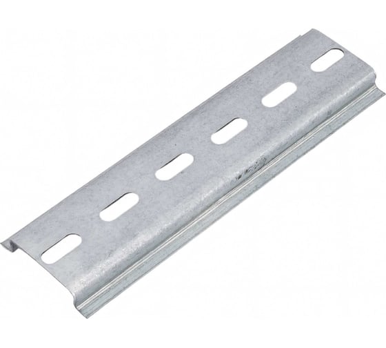 Din-рейка REXANT 11см, перфорированная, оцинкованная 12-8011