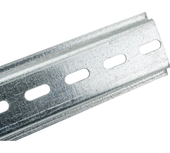 Din-рейка REXANT 45см, перфорированная, оцинкованная 12-8045