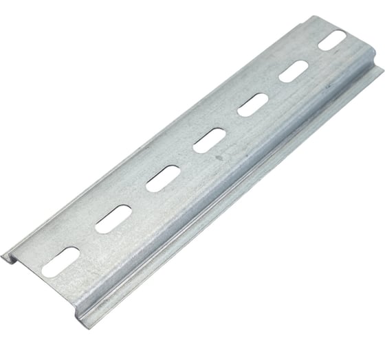 Din-рейка REXANT 13см, перфорированная, оцинкованная 12-8013