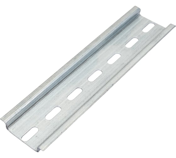 Din-рейка REXANT 13см, перфорированная, оцинкованная 12-8013