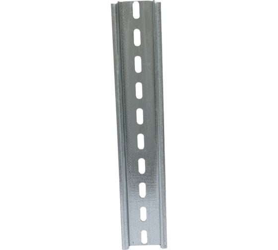 Din-рейка REXANT 20см, перфорированная, оцинкованная 12-8020