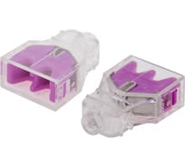 Компактная 2-проводная клемма REXANT 0,75-2,5 100 шт/уп 07-3202