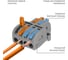 Разветвительная клемма TDM ELECTRIC СКР-424 (4 мм2) (5 шт/упак) SQ0527-0313 4