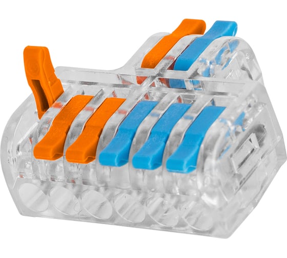 Разветвительная клемма TDM ELECTRIC СКР-626 в прозрачном корпусе (4 мм2) SQ0527-0404