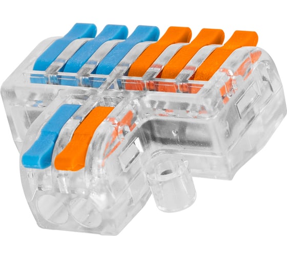 Разветвительная клемма TDM ELECTRIC СКР-626 в прозрачном корпусе (4 мм2) SQ0527-0404